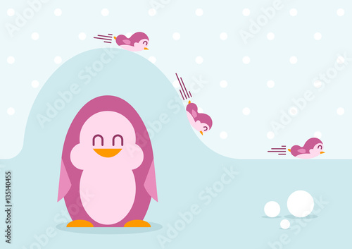 Funny penguins