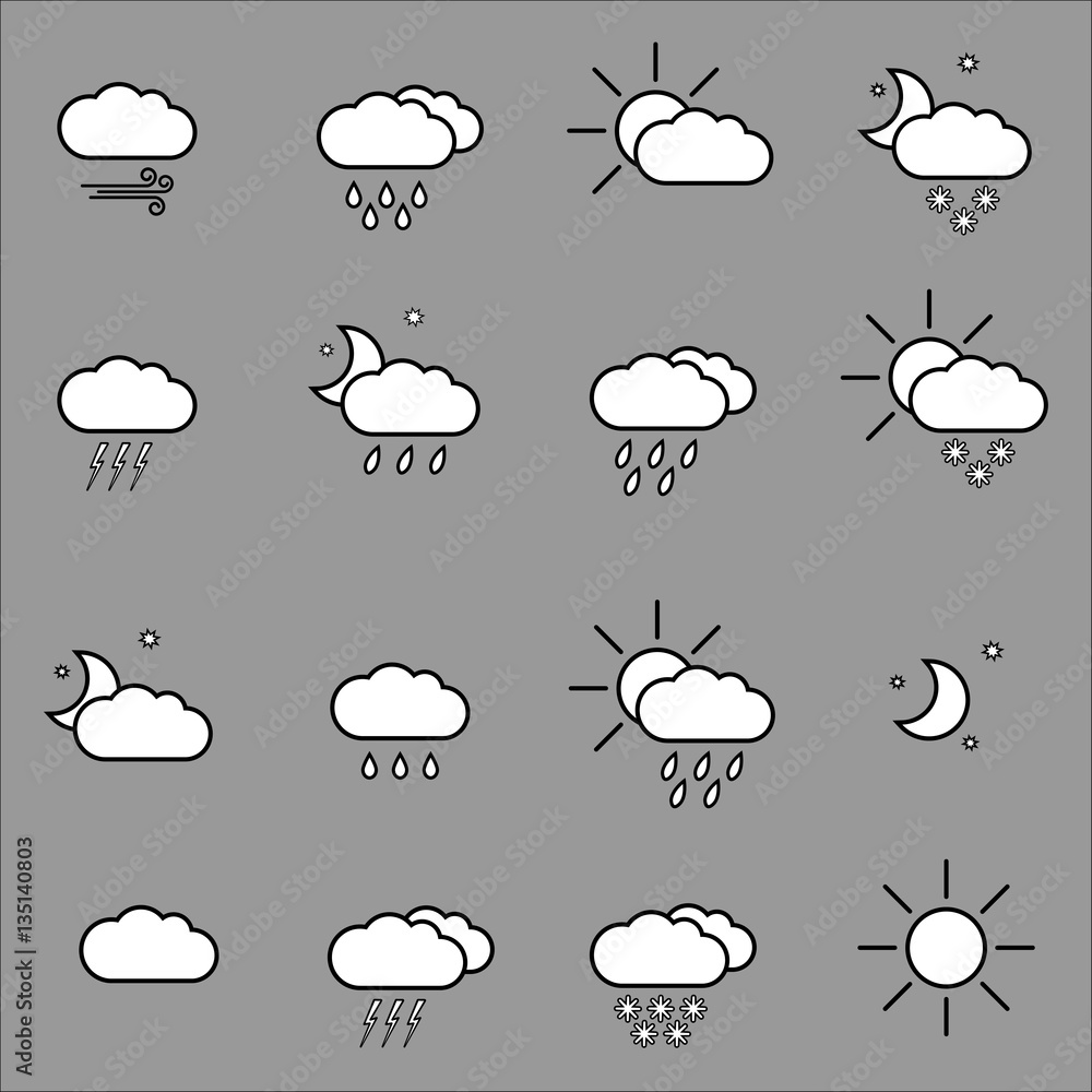 weather icons weather icons