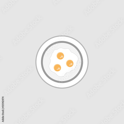 omelette icon egg