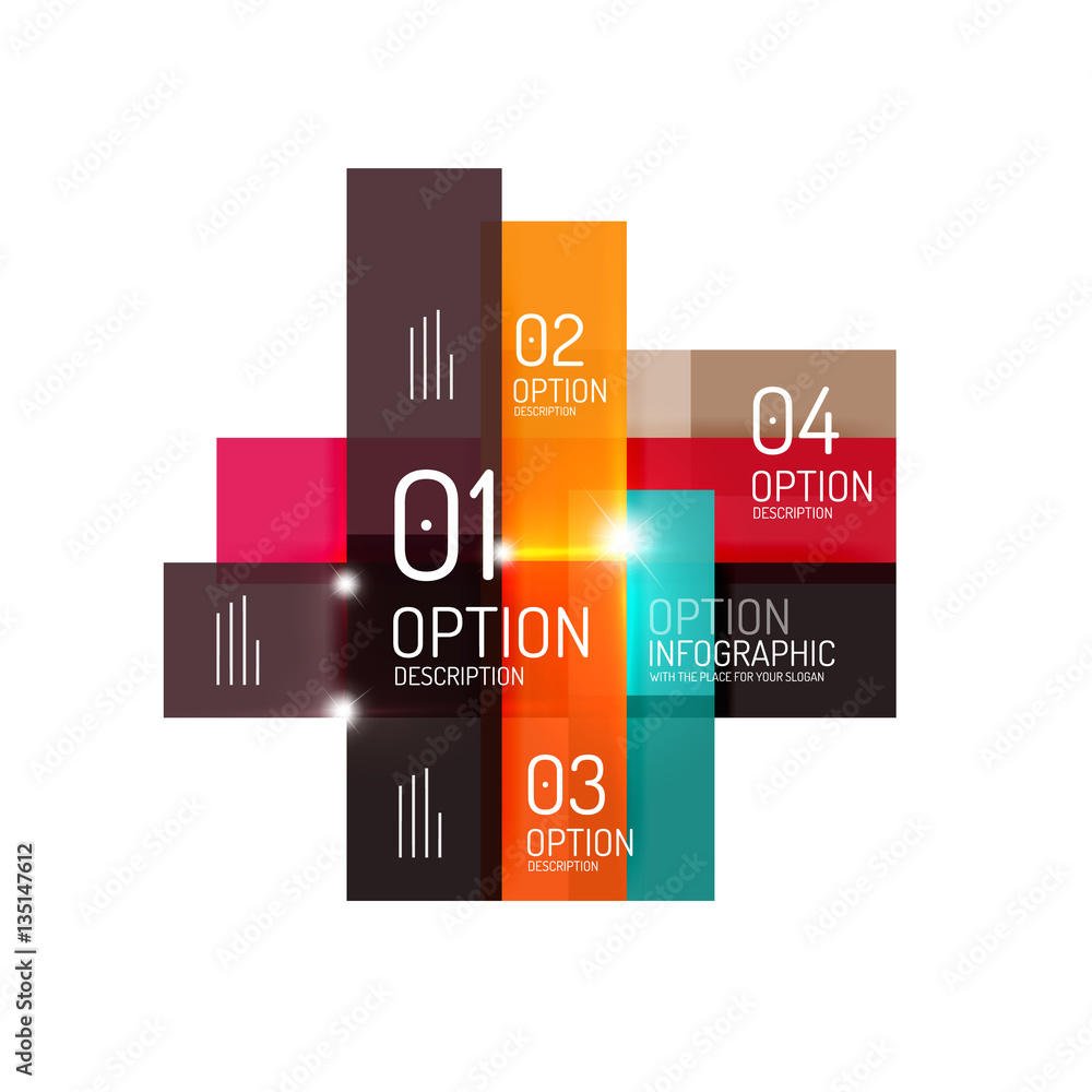Creative paper geometric business infographic background templates Creative paper geometric business infographic background templates