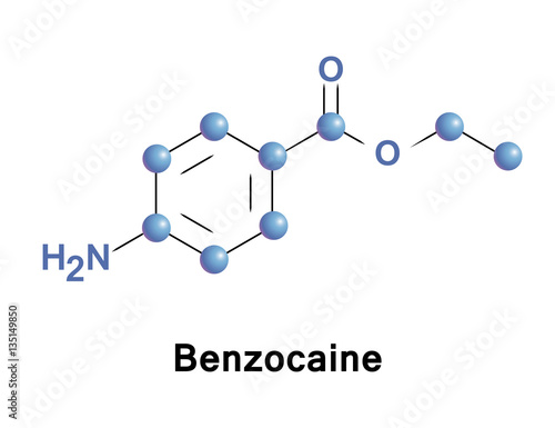 Benzocaine is local anesthetic, a topical pain reliever or in cough drops, or ointments for oral ulcers. It is combined with antipyrine to form A B otic drops to relieve ear pain and remove earwax