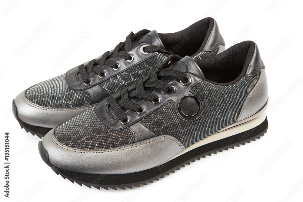 Women Fashion Sneakers - Clipping Path Women Fashion Sneakers - Clipping Path