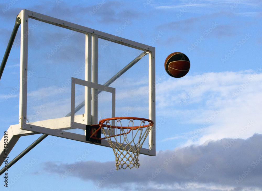 Naklejka premium Outdoor Basketball Basket 1421