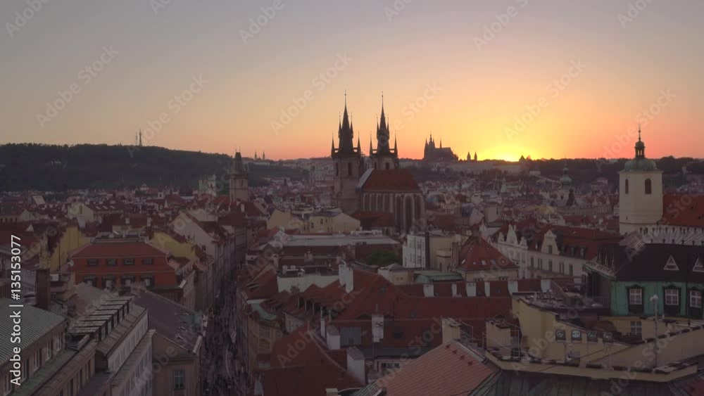 view on kostel of Our Lady before Tyn, Prague, Czech Republic view on kostel of Our Lady before Tyn, Prague, Czech Republic