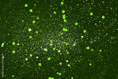 graffiti speckled background in green tones