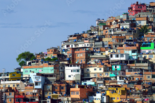 Brazilian favela, Rio de Janeiro photo