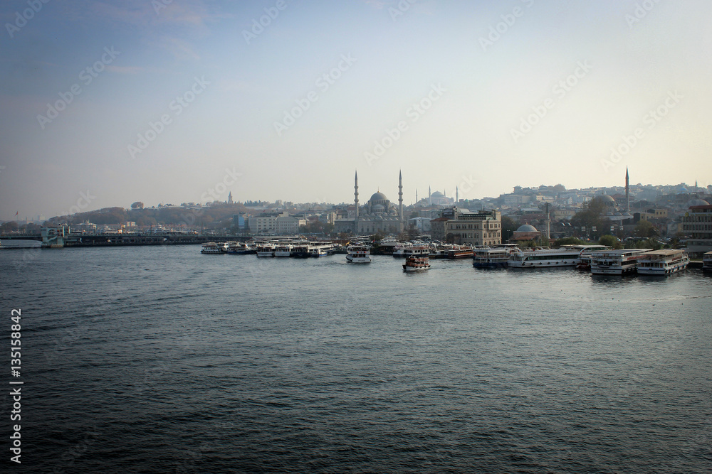 Golden Horn inlet, Istanbul, Turkey