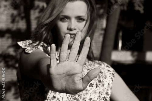 Girl says stop