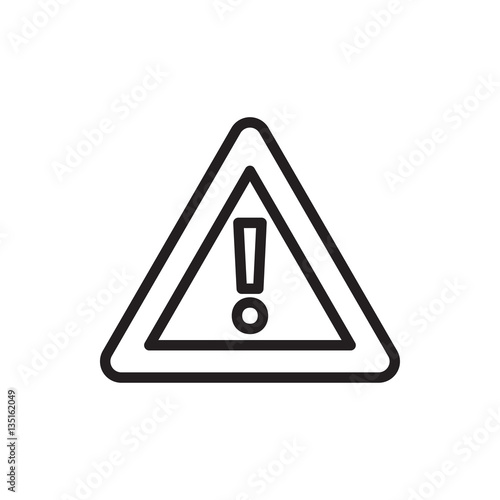 Free Download warning icon illustration - GFXLoad