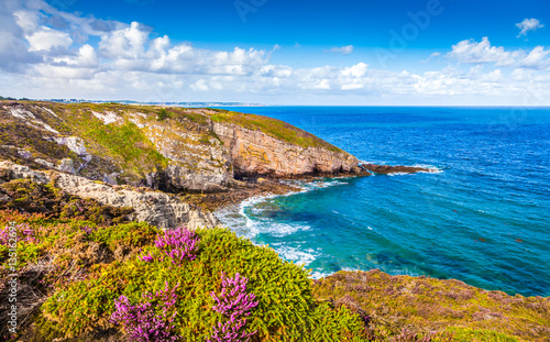 Obraz na płótnie Cap Frehel peninsula, Bretagne, France w salonie