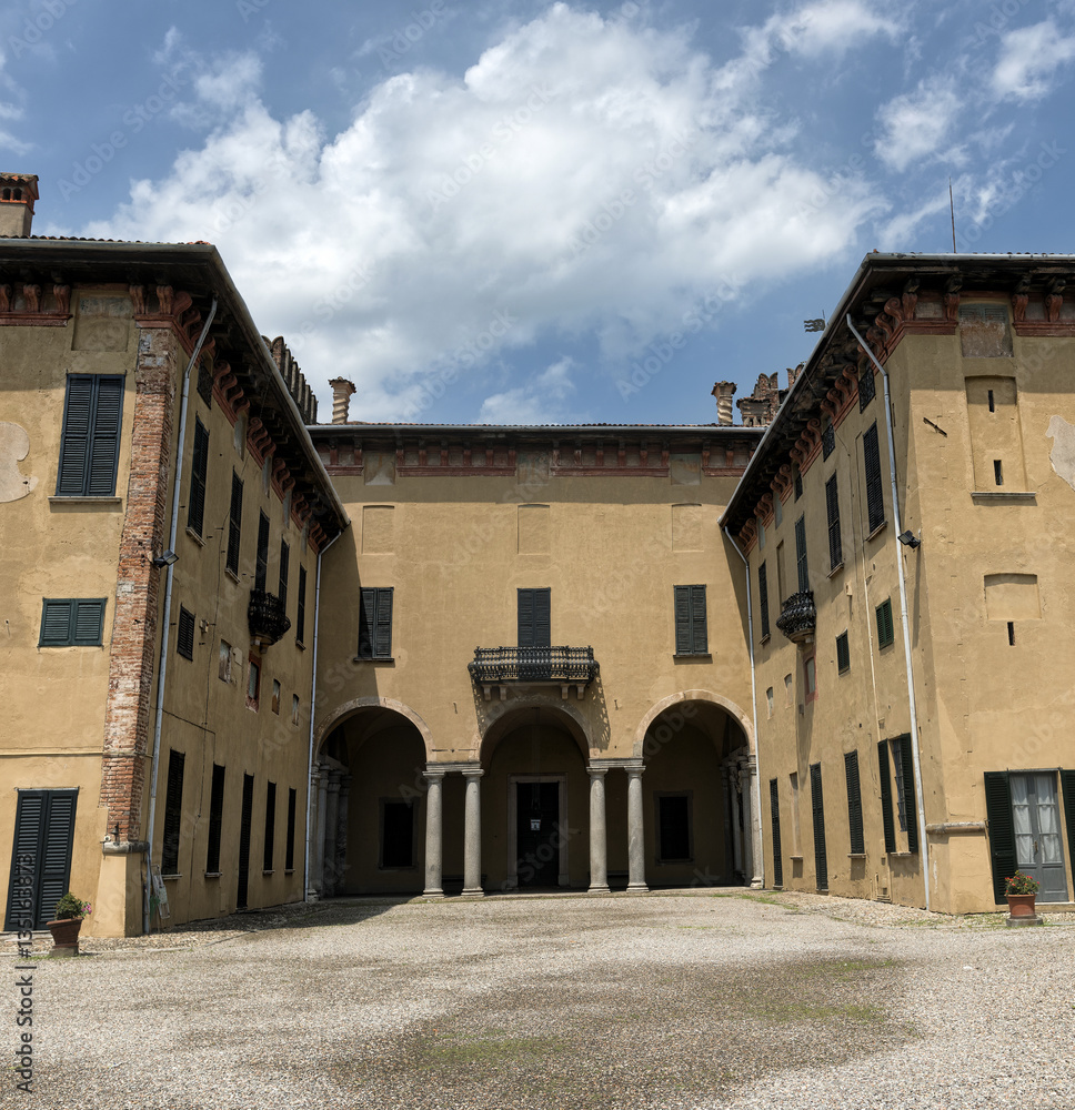 Castle of Cislago (Lombardy, Italy)