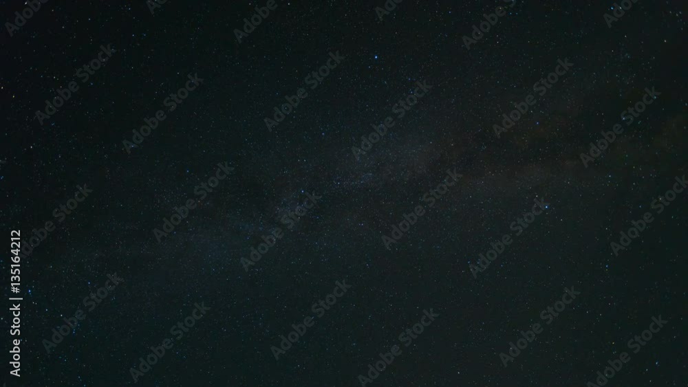 The meteor shower in the starry sky with milky way. Time lapse The meteor shower in the starry sky with milky way. Time lapse