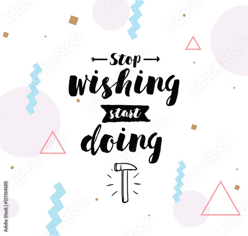 Typography for poster, invitation, greeting card or t-shirt.