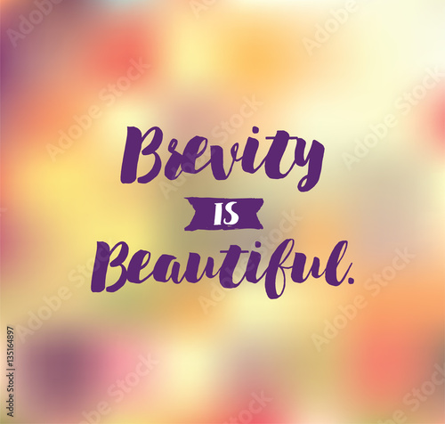 Typography for poster, invitation, greeting card or t-shirt.