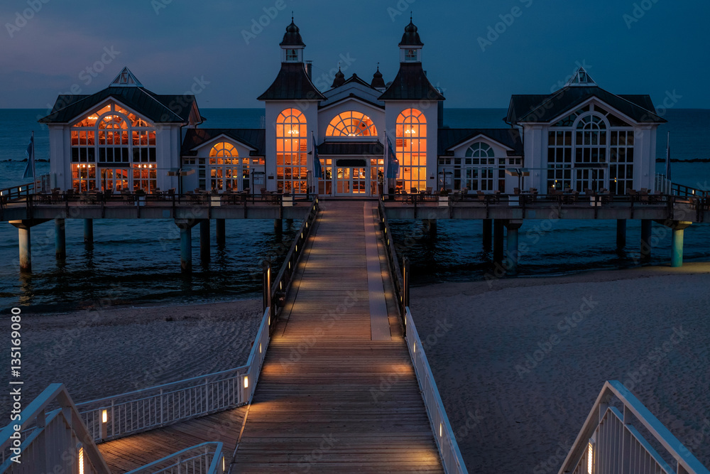 Naklejka premium Seebrücke Sellin