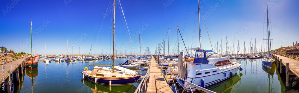 Fototapeta premium Yachthafen, Kühlungsborn 