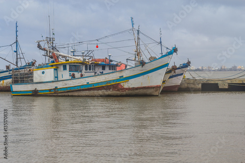 Fisherman boat in Sao Jose do Norte