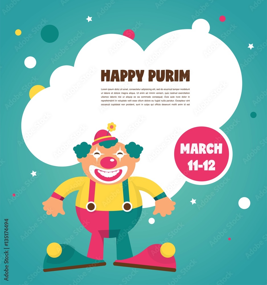 purim template design, Jewih holiday purim template design, Jewih holiday