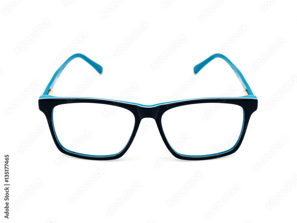 Fototapeta premium Fashion glasses isolated on white