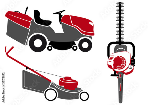 Motoculture, tondeuse, taille haie