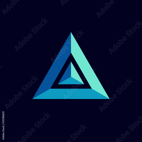 prism logo icon design 