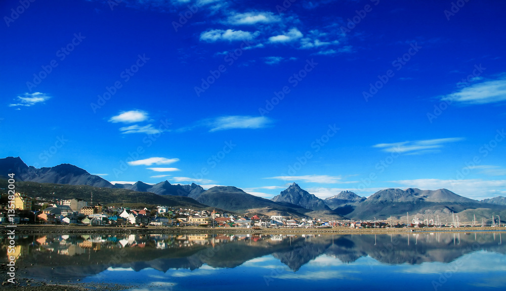 Obraz premium Ushuaia, Tierra del Fuego, Argentina