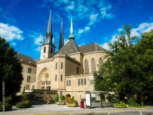 Notre Dame cathedral of Luxembourg