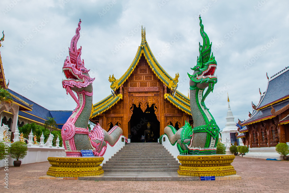 Naklejka premium Thai temple
