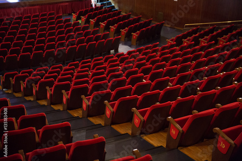 theater, cinema, chairs, rehearsal