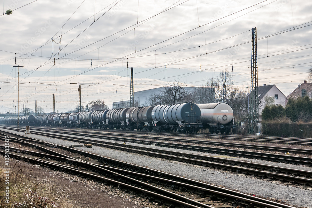 Naklejka premium Bahnstrecke