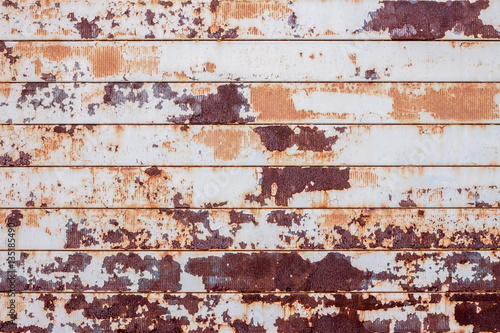 rusty metal background © chechotkin