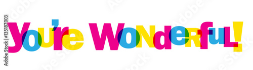 YOU'RE WONDERFUL! Card