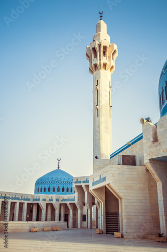 King Abdullah I Mosque in Amman, Jordan