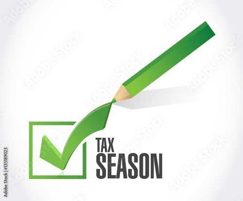 tax season check dart concept.