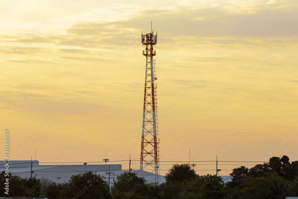telecommunication tower telecommunication tower