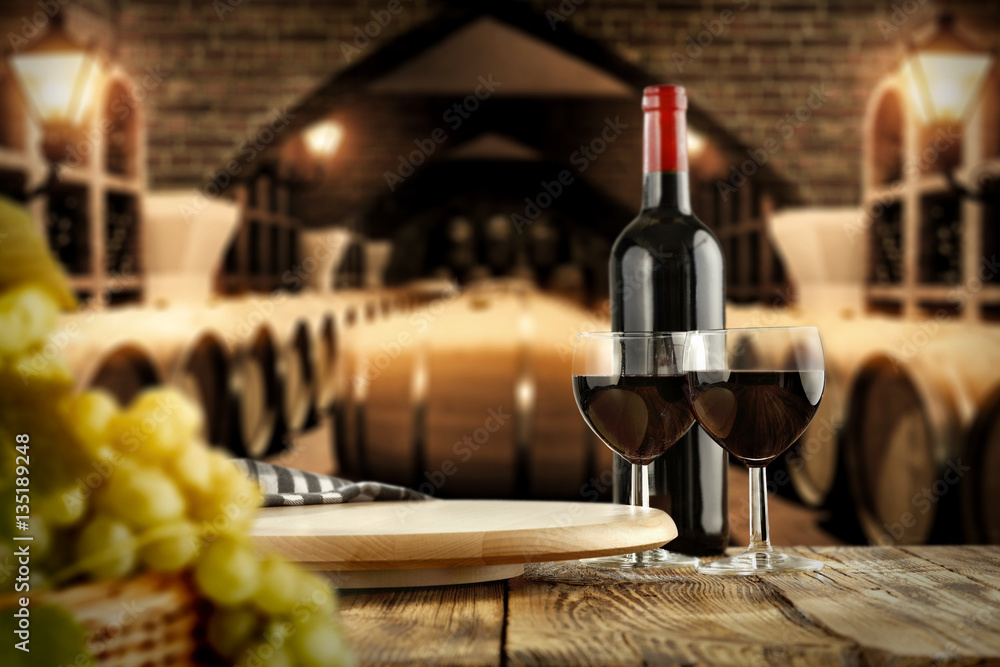 table background and barrels 