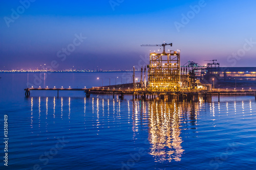 Al Jubail  Industrial Port Oil Terminal photo