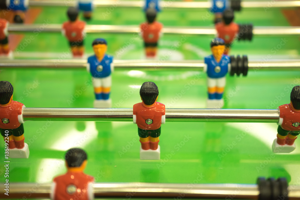 Table football soccer game
