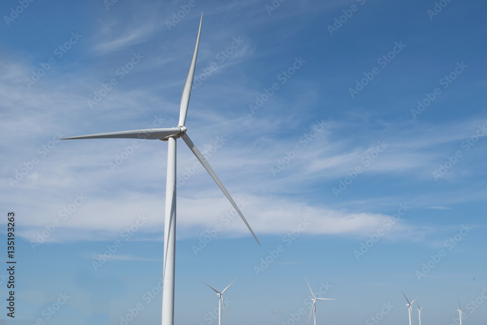 Wind energy on the mountain