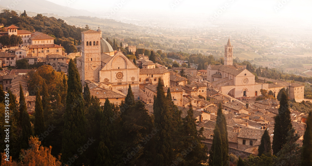 Assisi in Umbria, Italy.