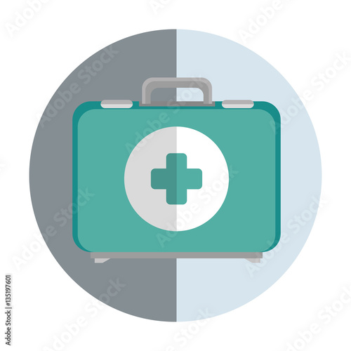 medical kit isolated icon vector illustration design