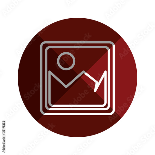 picture file isolated icon vector illustration design