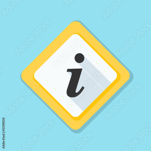 Info Sign illustration
