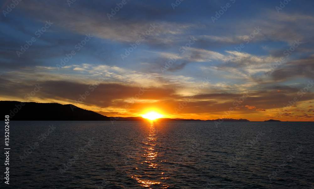 Obraz premium whitsunday Sunset 