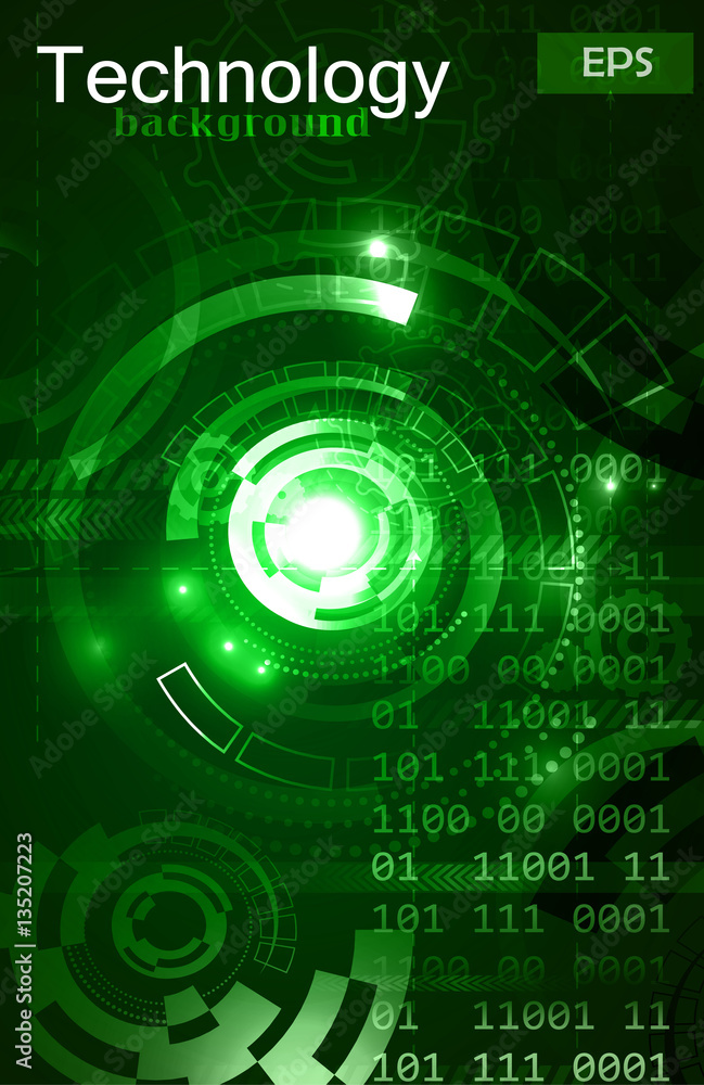 Abstract technology background Abstract technology background