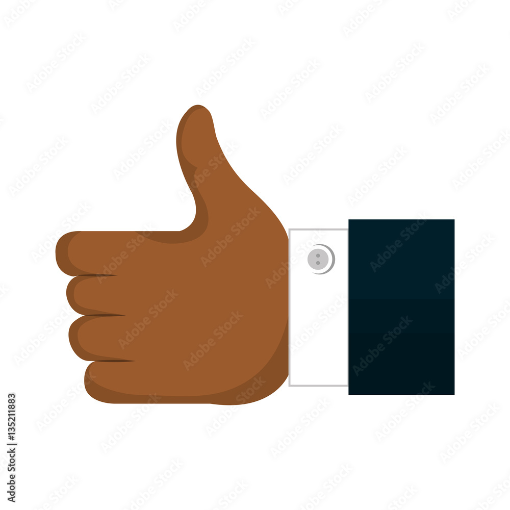 hand human like isolated icon vector illustration design hand human like isolated icon vector illustration design