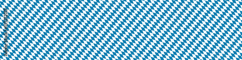 Fotografia, Obraz Blue and White diamonds, Bavarian flag banner