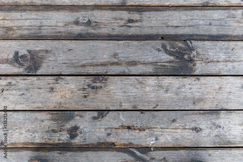 Texture of wooden planks on the floor of the old Texture of wooden planks on the floor of the old