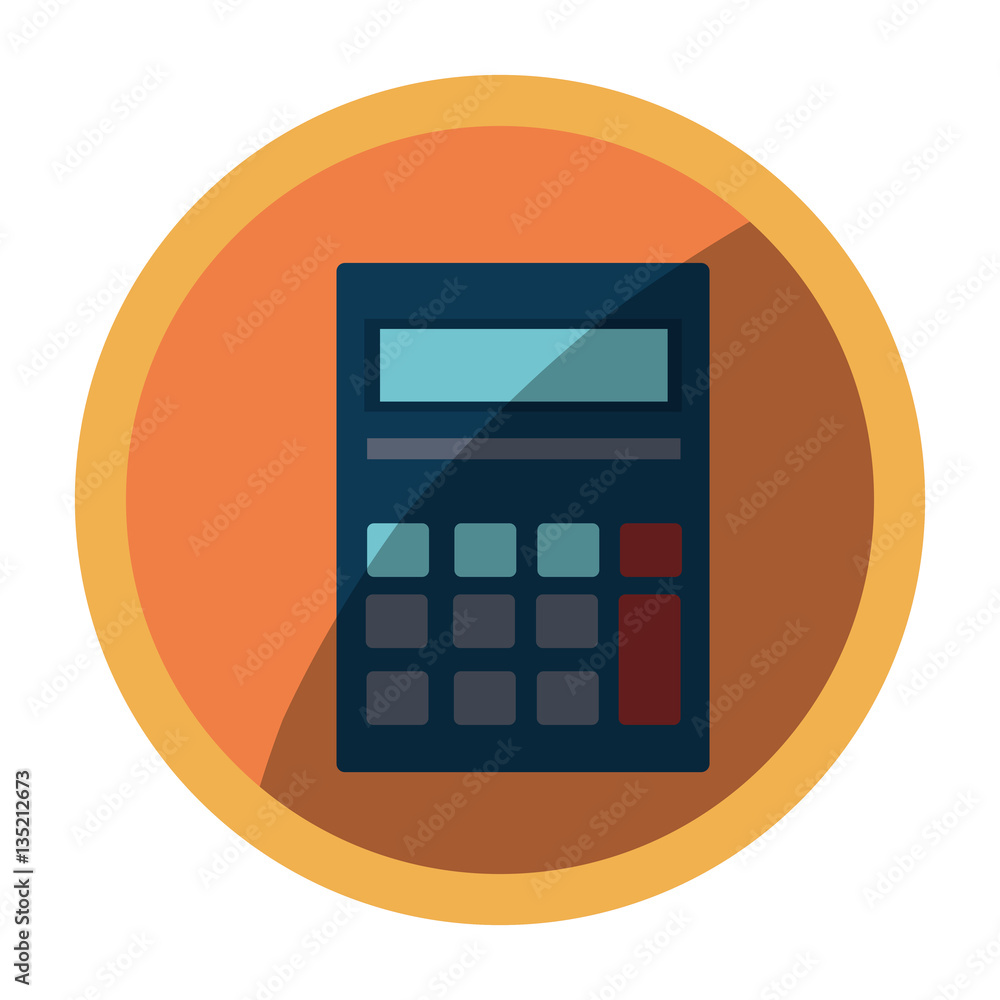 calculator math isolated icon vector illustration design calculator math isolated icon vector illustration design