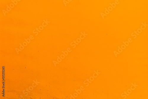 Orange Painted Wall  Concrete wall in orange color